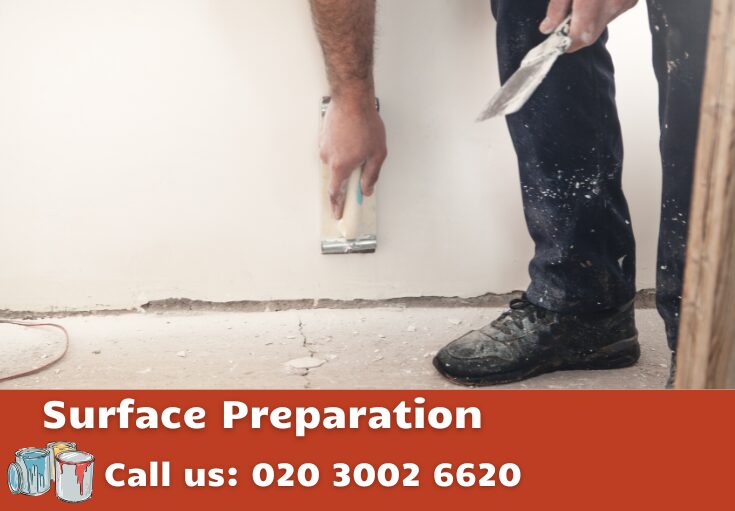 surface preparation Palmers Green